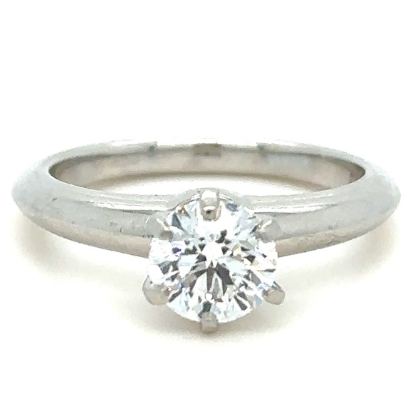Tiffany & Co. Jewelry - Tiffany & Co Engagement Ring 0.94ct